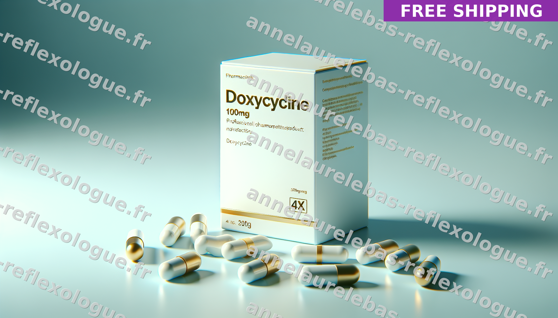 Doxycycline 100mg prescrit en ligne à Nice · Consultation gratuite