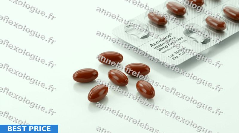 Achat Roaccutane 40mg — à Lyon — dès 0,72€ — pharmacie agréée en ligne