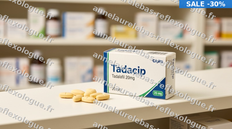 Tadacip 20mg prix réduit en France — générique dès 1,05€